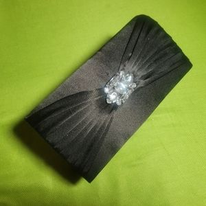 Vintage 80's 90's Gunne Sax Rhinestone Formal Clutch